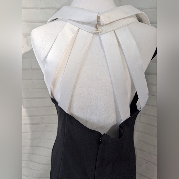 Tonight Elegant Black and White Evening Dress - Picture 4 of 9